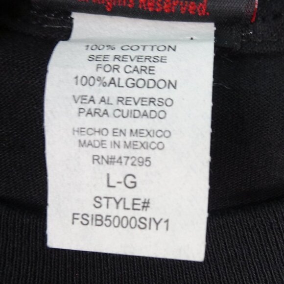 The Simpsons "Can't Make Me!" Black T-Shirt Large - Picture 5 of 6